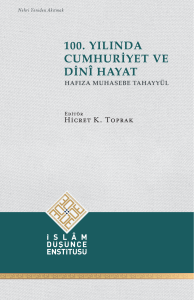 100. Yılında Cumhuriyet ve Dini Hayat (Hafıza Muhasebe Tahayyül)