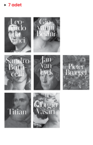 İkonik Tablolar Kartpostal Seti (7'li)