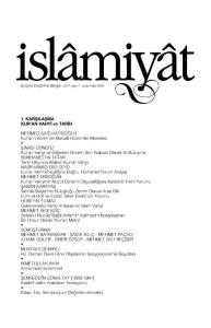 İSLAMİYAT (Kur'an Vahyi ve Tarih)