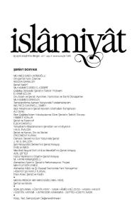 İSLAMİYAT (Şeriat Dosyası)