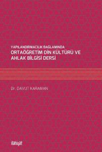 Ortaöğretim Din Kültürü Ve Ahlak Bilgisi Dersi