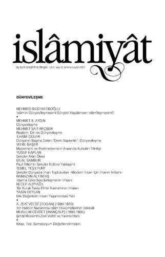 İSLAMİYAT (Dünyevileşme)