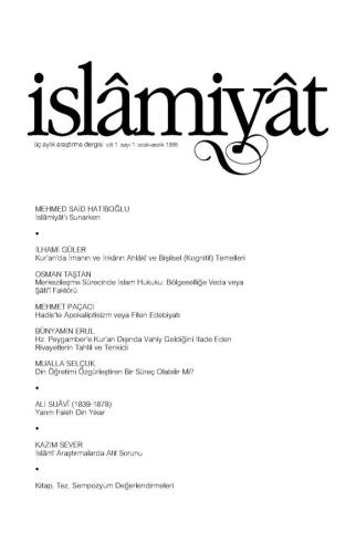 İSLAMİYAT (İslamiyat'ı Sunarken)