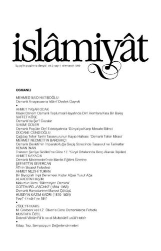 İSLAMİYAT (Osmanlı)