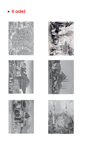 İstanbul Koleksiyonu-1 (6'lı)