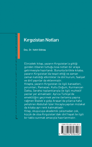 Kırgızistan Notları
