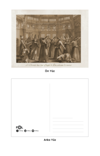 Sanat Kartpostal 12'li